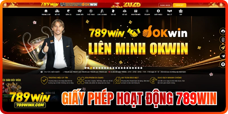 Giấy Phép hoạt động 789WIN – Phân Tích Pháp Lý 789WIN